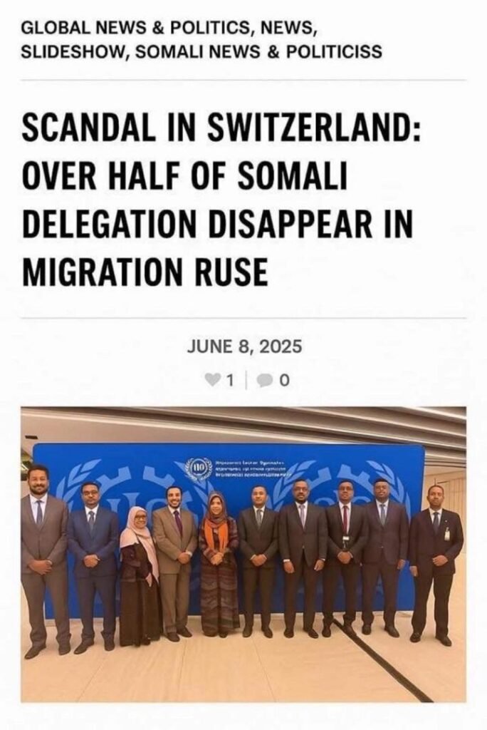 Scandal in Switserland